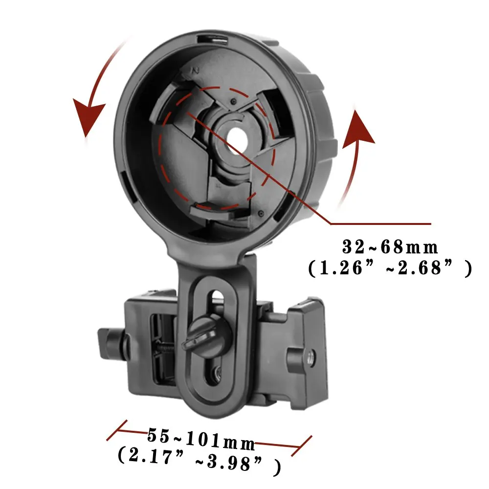 Gosky Spotting Scope Адаптер для телефона крепление Универсальное мобильного digisseling