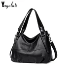 Лидер продаж, женские сумки через плечо, женская дизайнерская Повседневная Большая Сумка-тоут, Высококачественная женская сумка-мессенджер из искусственной кожи