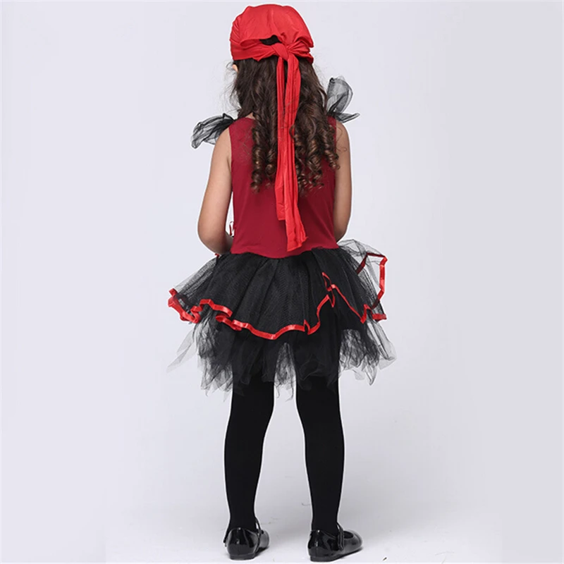 Детский костюм пиратской балерины для девочек|girls pirate costumes|pirate costumepirate girl |