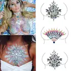 Глаза тела, грудь, блеск, лицо, драгоценности, тату, наклейка, вечерние, акриловые, самоклеящиеся, ювелирные украшения для лица, драгоценные камни, красота, макияж, стикер s