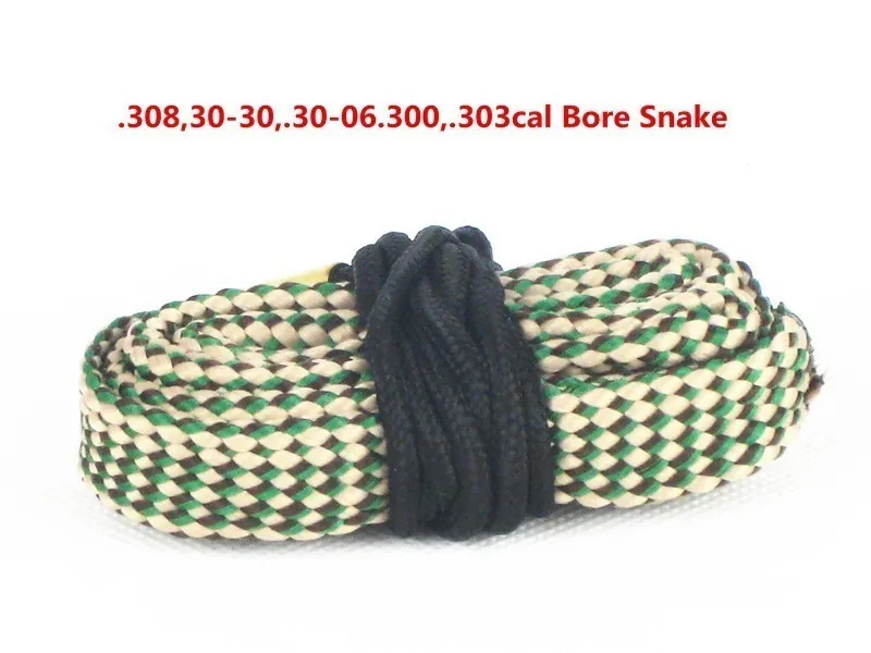 MIZUGIWA отверстие Змея винтовка пистолеты пистолетный пистолет очистки Boresnake. 308. 22. 35. 7 мм. 40. 41 5 мм 7 мм 6 мм 9 мм 12GA 16GA 20GA