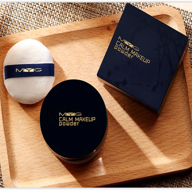 MYG пудра для лица свободная банановый порошок макияжа косметическая хайлайтер| |