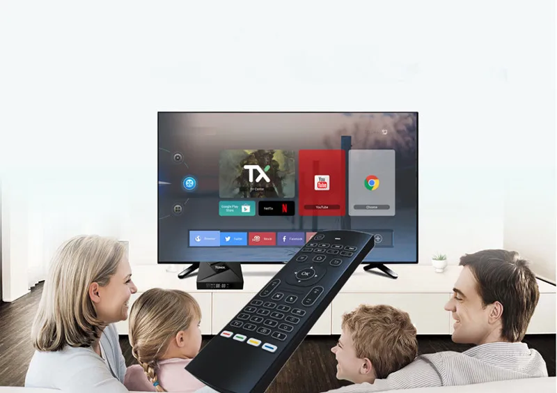 MX3 Air mouse 2,4G Беспроводная мини-клавиатура с ИК-обучающим расширенным пультом дистанционного управления для Android tv Box компьютера X96 Mini