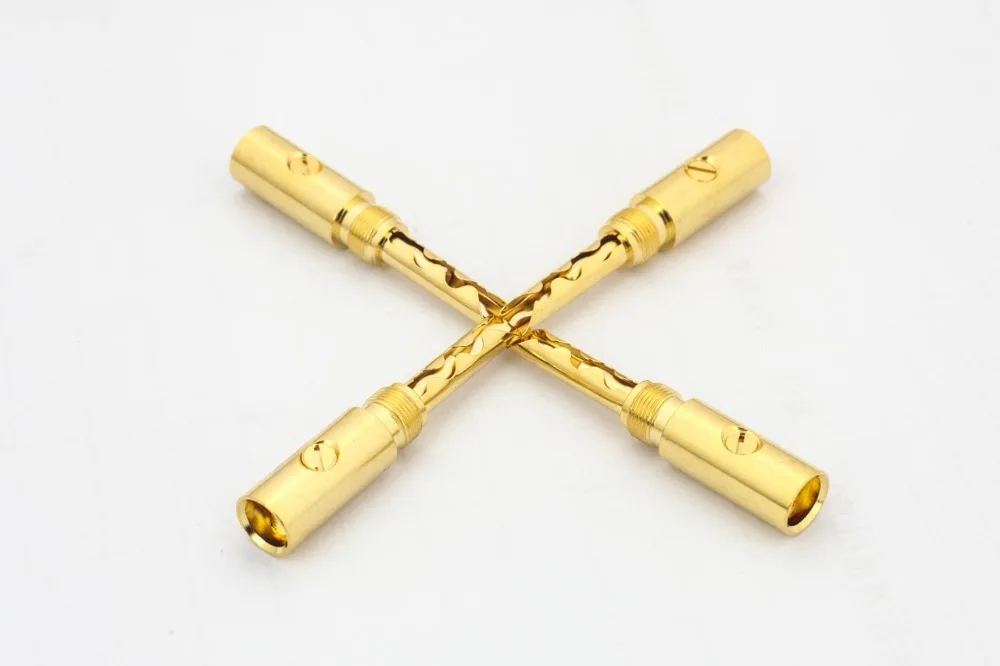 HiFi MPS Shark 0 6 колонка банановые штекеры разъем аудиоразъема из чистой меди 24K
