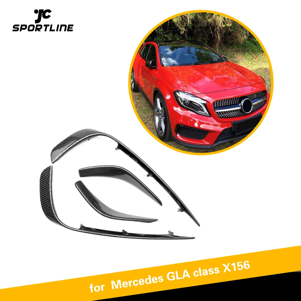Для Mercedes Benz GLA Class X156 GLA200 GLA250 Sport utity 2014 2017 передний бампер противотуманная фара