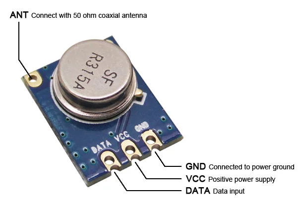 G NIiceRF 50 комплектов Беспроводной RF модуль ASK комплект STX882 + SRX882 433 МГц TX RX