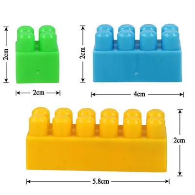 2015 новое поступление высокое качество разнообразие детский строительные блоки