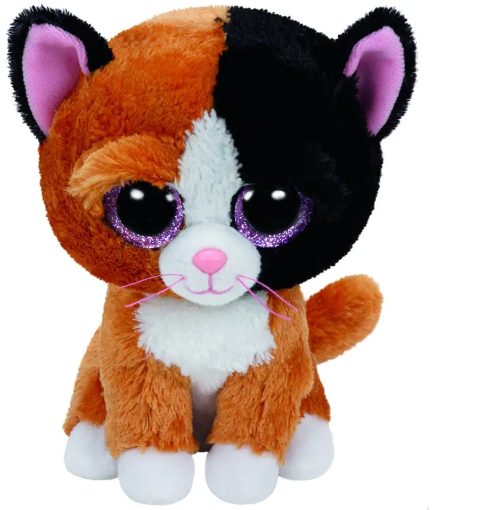 Tauri Cat Большие глаза мягкие животные плюшевые игрушки 15 см кошки Единорог Сова собака Леопард Пингвин, лиса печать корова коала призрак мышь - Цвет: Tauri Cat
