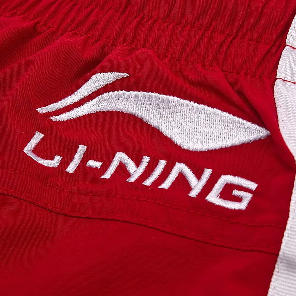 Li Ning унисекс баскетбольные брюки NYFW Винтаж 100% нейлон обычная посадка Брюки