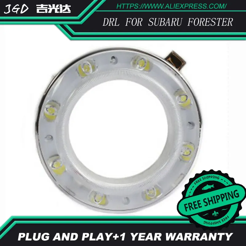 Для Subaru Forester 2009 2010 2011 2012 поворотный одиночный водонепроницаемый хромированный