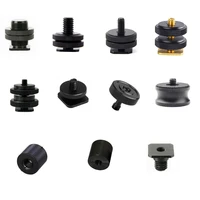 14 to 38 58 male to female double layer thread screw mount adapter tripod plate screw mount for camera flash tripod mic