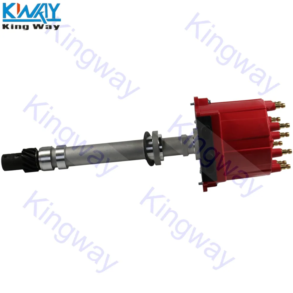 King Way-красная крышка HEI зажигание дистрибьютор 1103952 для 87-95 Chevrolet Pontiac GMC 5.0L 5.7L 7.4L