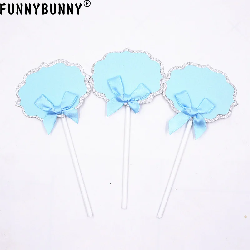 FUNNYBUNNY торт на день рождения с розовым бантом украшение для торта Сделай Сам