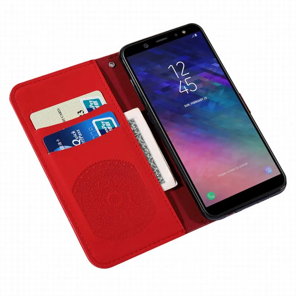 Леди человек телефона бумажник Чехлы для чехол samsung Galaxy A50 A60 A70 S10E S10 S9 S8 плюс S7 Edge Note 9 A3 A5 книжная рамка P22F