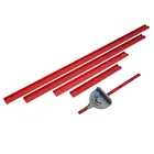 Красный алюминиевый сплав 400-1200 мм 45 Тип Т-образной направляющей для деревообработки Т-образной пазыТорцовочная пила