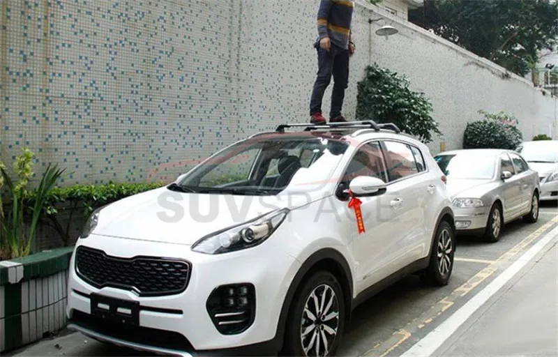 Новое поступление поперечные рейки подходят для KIA sportage 2016 2017 2018 багажная рейка