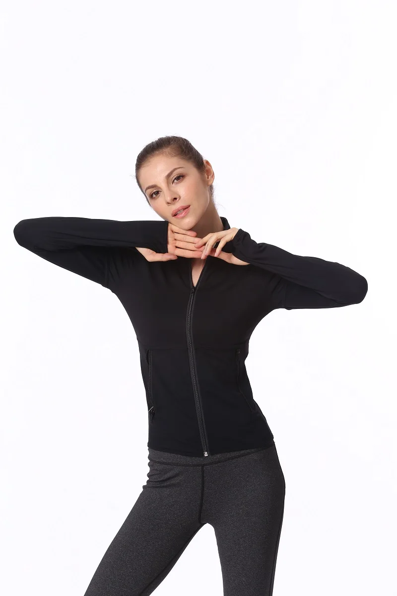 Спортивная куртка GOSOUER Женская толстовка с капюшоном спортивные куртки для бега