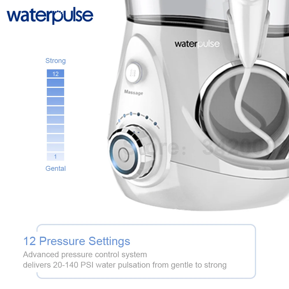 Ирригатор для полости рта Waterpulse V660, 12 насадок, ирригатор для полости рта V660 с 13 насадками, инструменты для гигиены полости рта, орошение полости рта