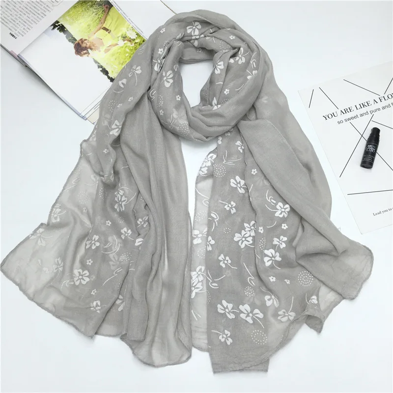 Испанская Роскошная брендовая Цветочная вискозная шаль шарф высокого качества с