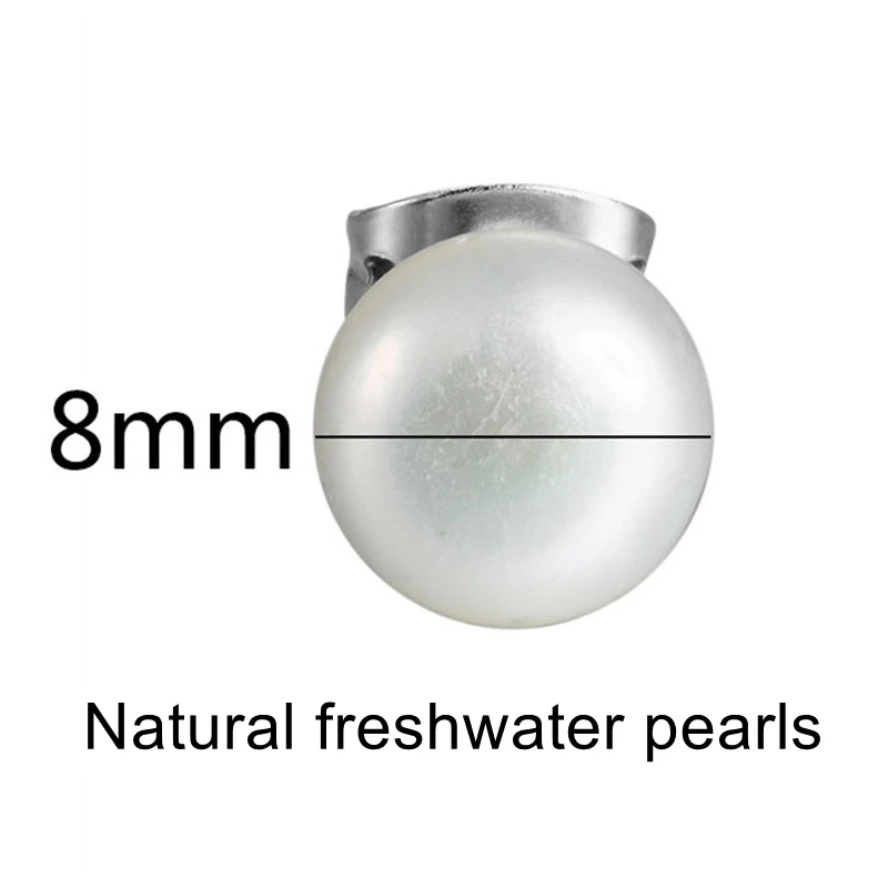 сережки жемчуг G23titan натуральный пресноводный серьги половина шар G23 титановые