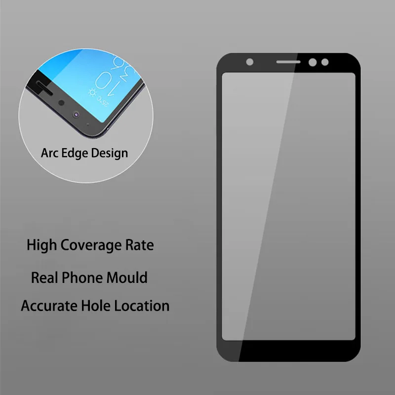 Стекло ZB555KL с полным покрытием для ASUA Zenfone Max M1 закаленное стекло защита экрана Для