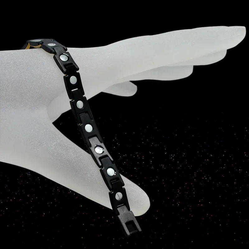 Женский браслет Escalus Health магнитный из нержавеющей стали ионное покрытие |