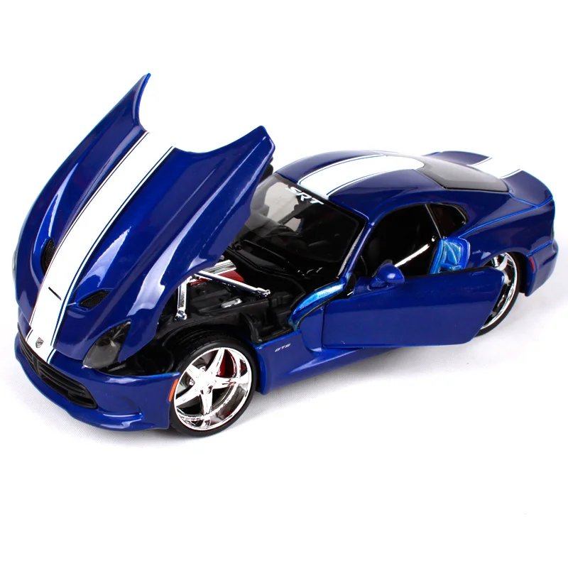Автомобиль спортивный Maisto 1:24 Dodge 2013 SRT Viper GTS модель автомобиля под давлением новая