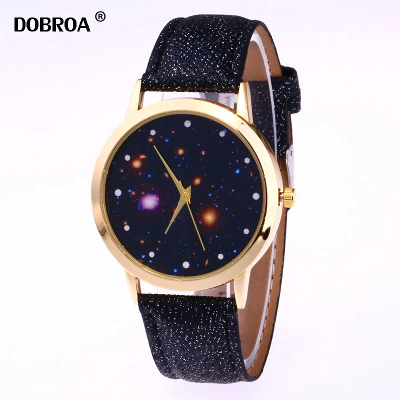 Relogio Masculino Reloj Mujer блестящие часы с кожаным ремешком металлический Модный