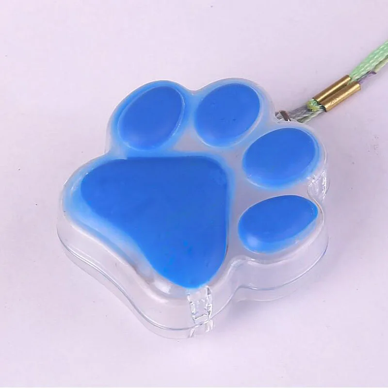 Детское ожерелье ювелирное изделие Мультяшные животные кошачья лапа светящаяся