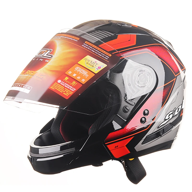 Мотоциклетный шлем модульный полное лицо/половина Capacete Мото Мотоцикл