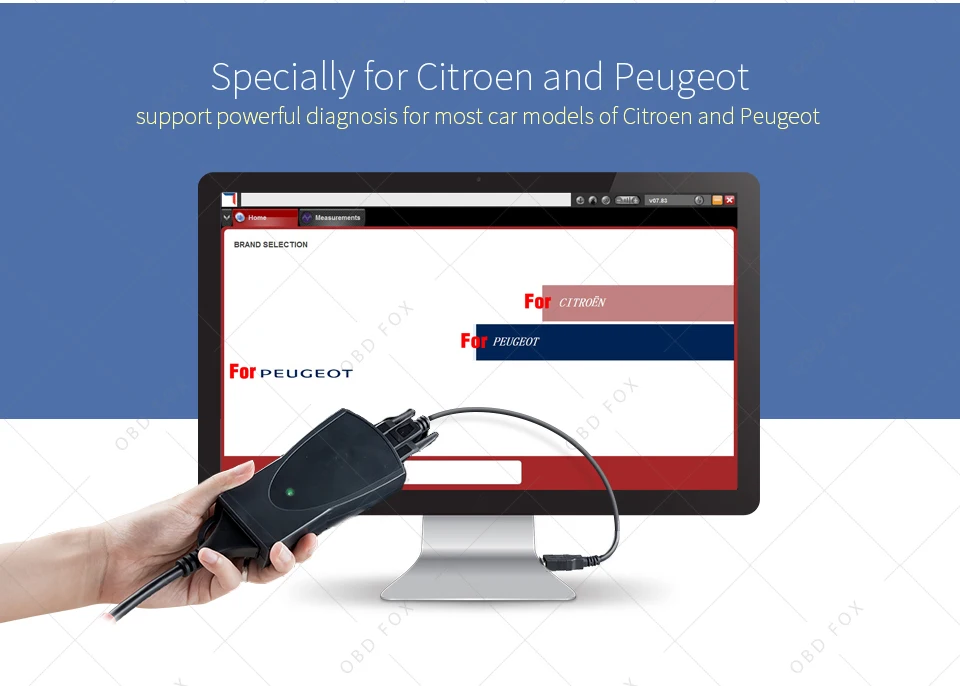 Горячие продажи Lexia-3 lexia 3 для Citroen для peugeot Диагностический инструмент PP2000 с Diagbox V7.83 Поддержка 307 lexia 10 шт./лот