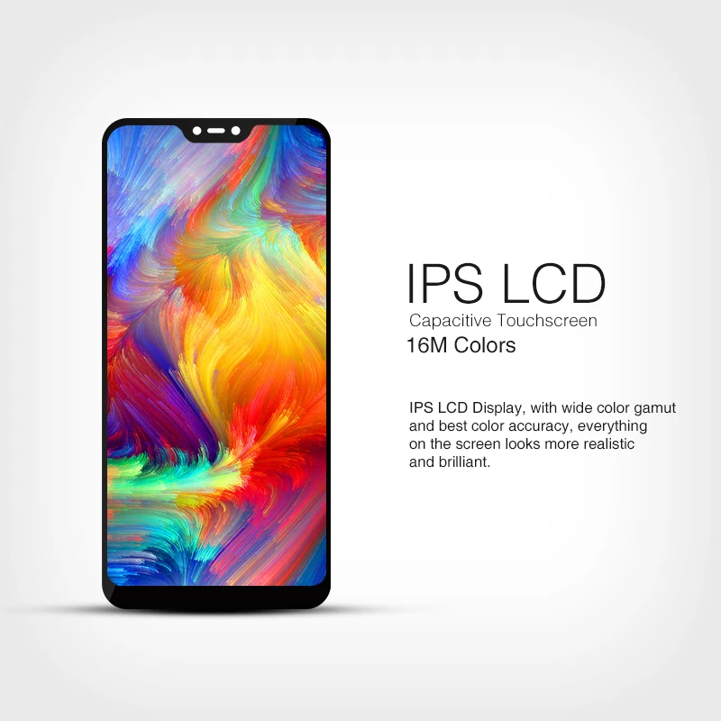 ЖК дисплей для Xiaomi A2 Lite Redmi 6 Pro экран с дигитайзером и рамкой сенсорная панель в