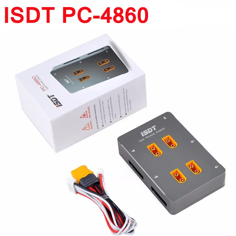Origina isdt pc-4860 1-8 s безопасный параллельно доска XT60 разъем параллельного зарядки для