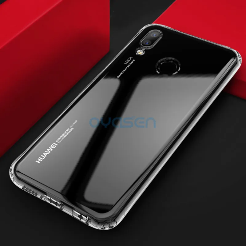 Для Huawei P20 Lite Nova 3e 5 84 дюймов мягкие ТПУ пылезащитные чехлы для телефонов + 9H полное