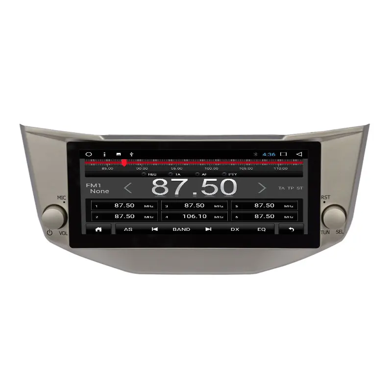 1 Din Android 8,1 автомобильный радиоприемник Восьмиядерный для Toyota Harrier для Lexus RX300 RX330 RX350 RX400H gps навигация 2G+ 32G Авторадио