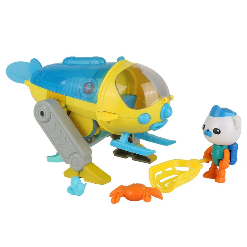 2018 tv Octonauts корабль Нарвал лодка с одним октонавтом фигурки животных дети лучшие