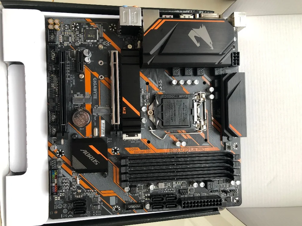 Новая оригинальная материнская плата Gigabyte B360M Aorus PRO LGA 1151 DDR4 DVI VGA HDMI B360 E-sports, Материнские платы для настольных компьютеров