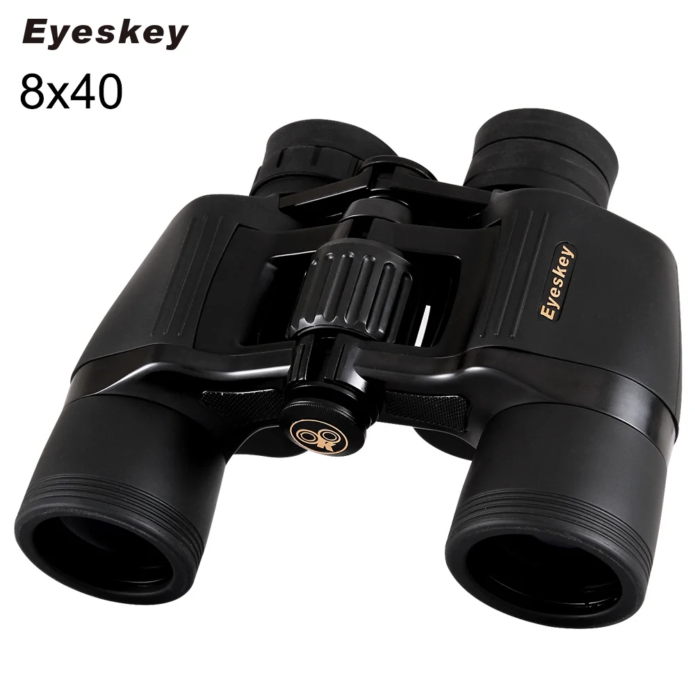Бинокль Eyeskey 8x40 бинокль телескоп Bak4 Prism оптика для кемпинга охоты складные