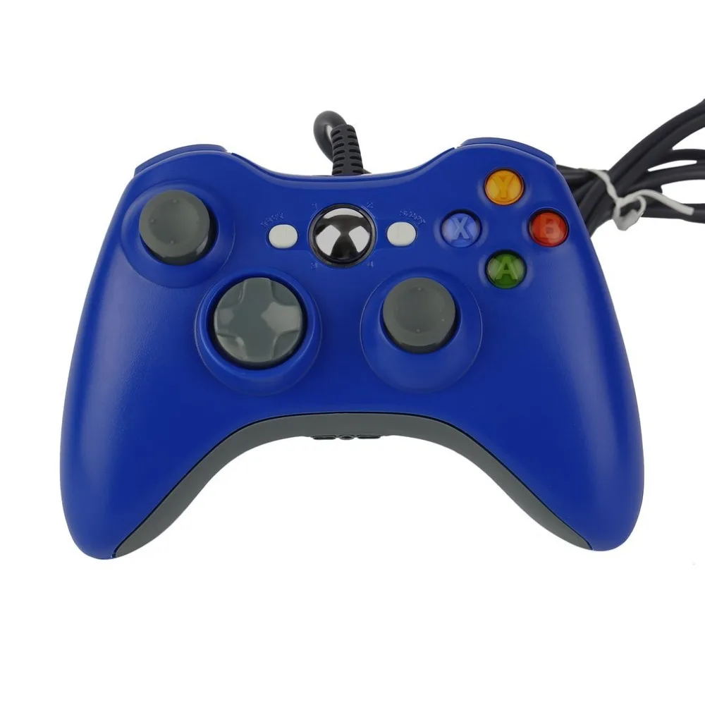 USB проводной джойстик геймпад игровой контроллер для microsoft для Xbox Slim 360 для PC Gamer Android Smart tv Box джойстик игровой коврик
