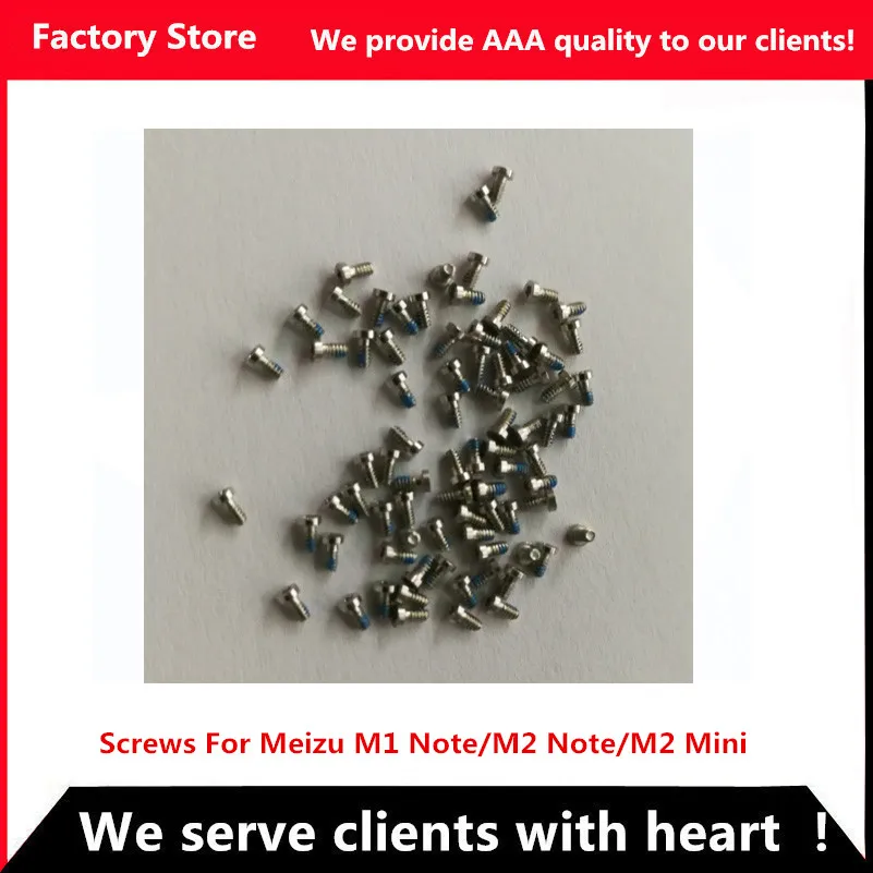 Винты Q & Y QYJOY 2 шт./лот качества AAA для MEIZU M1 Note/M2 Note/M2 MINI винты