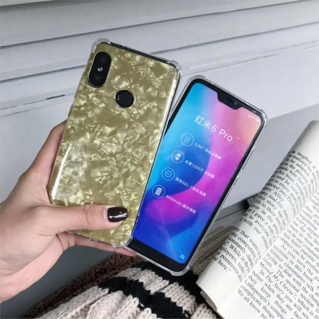 Мрамор 2 в 1 Броня чехол для телефона XiaoMi RedMi Note 6 Pro 6A 5A 5 4A 4X крышка ТПУ A2 Lite A1 6X 5X 5S