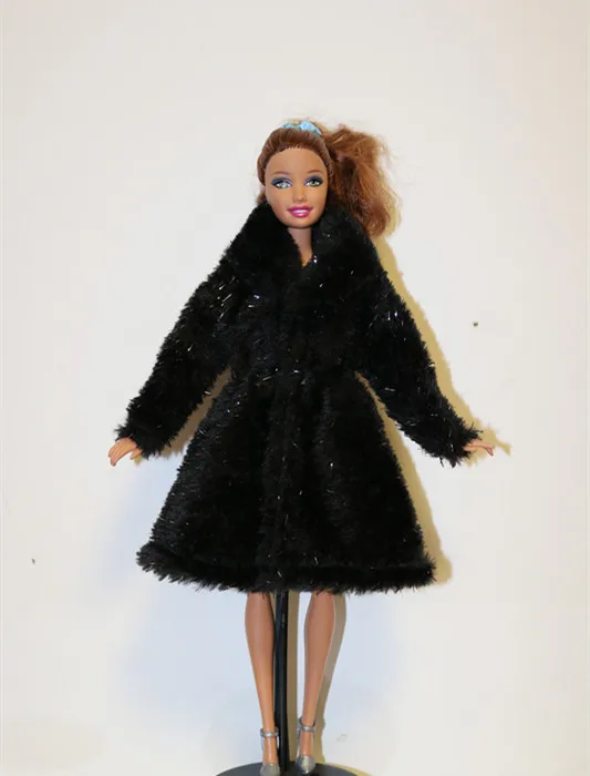 Высокое качество модная одежда ручной работы платья для роста сверкающее черное