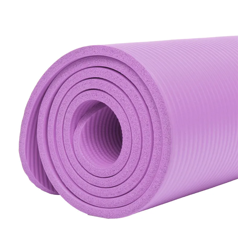 8mm Thick 1830*610mm Yoga Mat For High Quality NBR Non Slip Mats Beginner Fitness Exercise Tasteless Gym Pads Bag|Коврики для йоги| |
