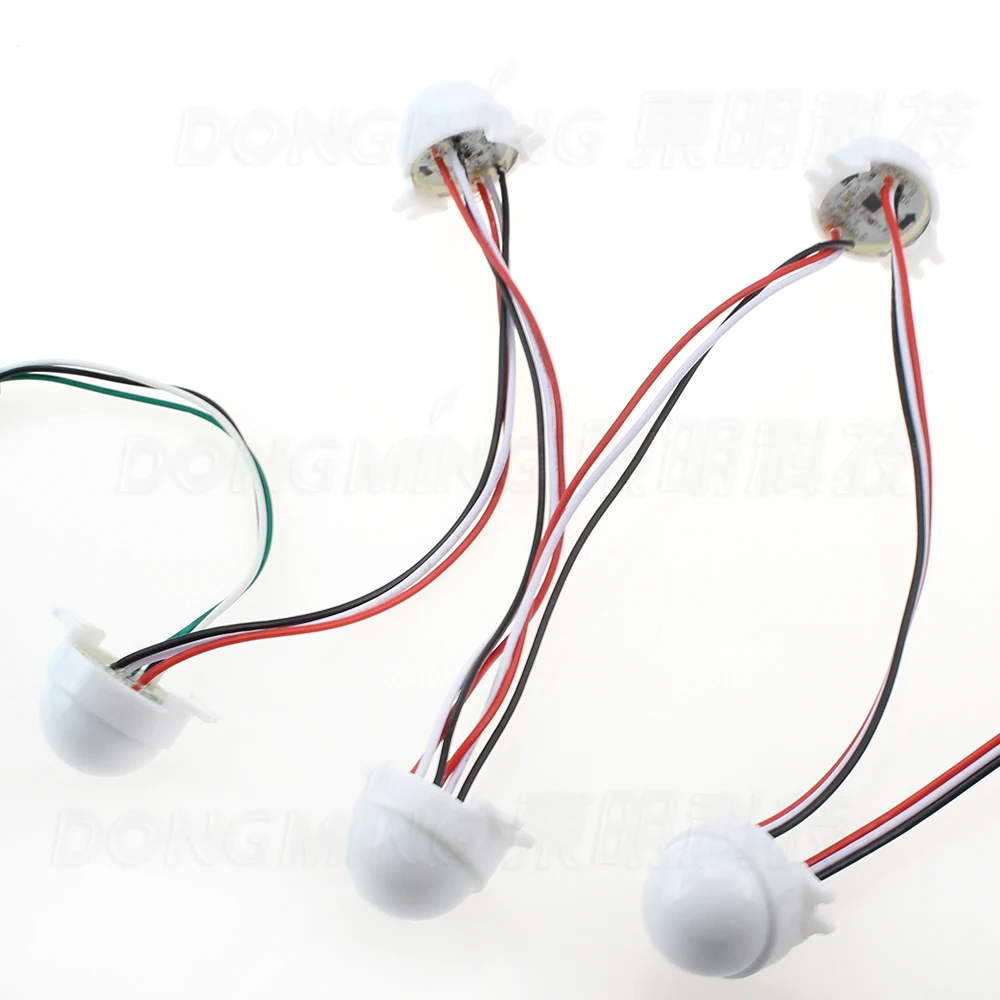 Умный светодиодный модуль LPD6803 300 шт./лот 3 светодиода 5050 RGB пиксельный