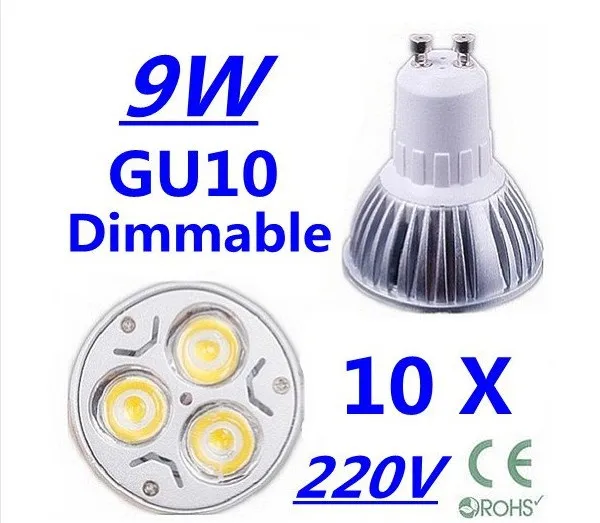 

GU10 led 9W 12W 15W gu 10 cob led lamp Led Spotlight AC85-265V CE/RoHS Warm/Cool White,Free Shipping
