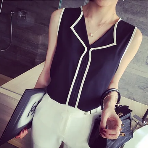 Женская свободная рубашка с v-образным вырезом в европейском и американском