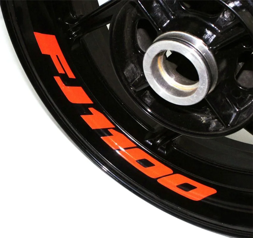 

Teng Worship Motorcycle Wheel Sticker Decal Reflective Rim Bike Motorcycle Suitable for YAMAHA FJ1100 FJ 1100