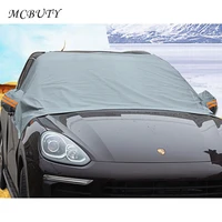 car covers waterproof sun protecrion half car cover windshield sunshades summer heat protection snow cover snow shield snowbread