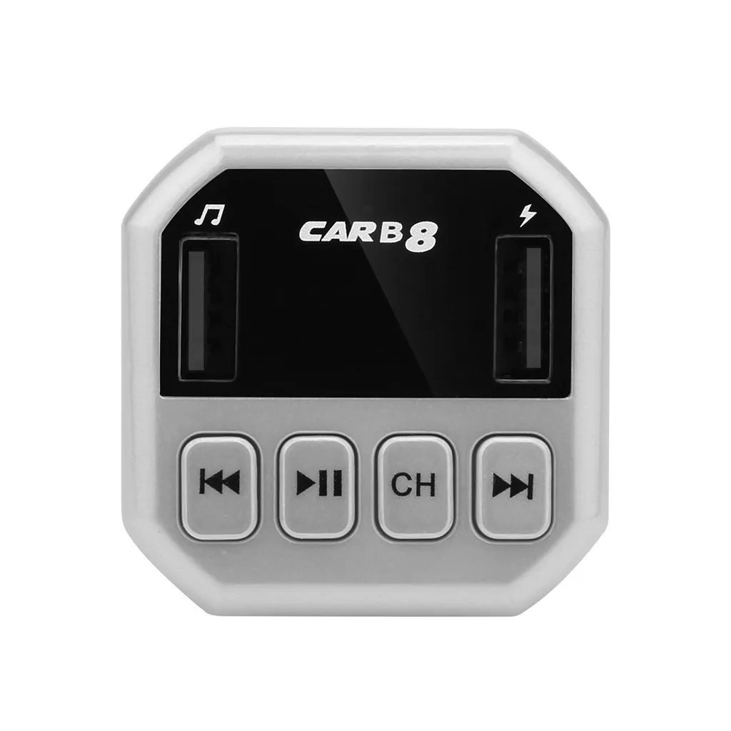 Bluetooth автомобильный fm-передатчик беспроводной комплект громкой связи MP3 музыкальный плеер Поддержка TF карты двойной USB 3.1A FM зарядное устройство модулятор