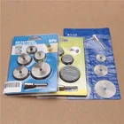 Набор корончатых дисков из быстрорежущей стали для циркулярной пилы, 3 вида наборов, 6 шт.7 шт.